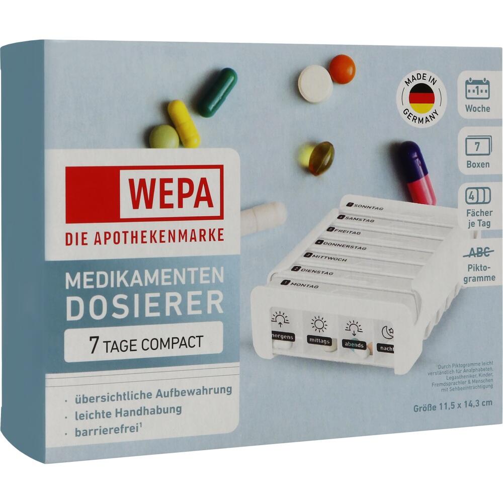 WEPA 7 Tage Compact Wochenmagazin weiß 1 St