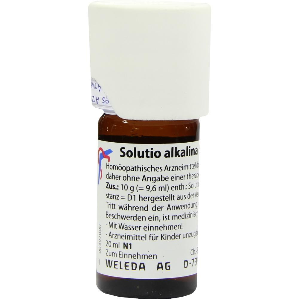 WELEDA SOLUTIO ALKALINA 5% 20 ml Mischung