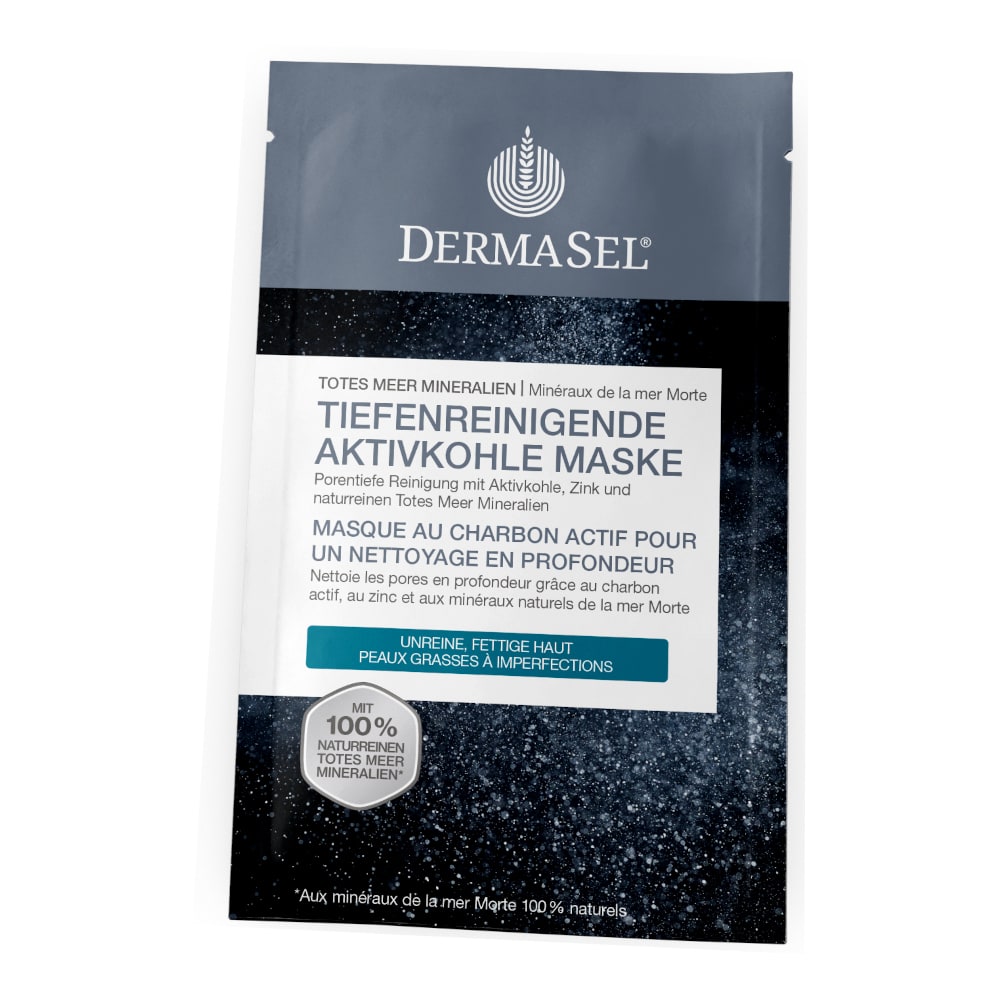 DERMASEL MASKE AKTIVKOHLE