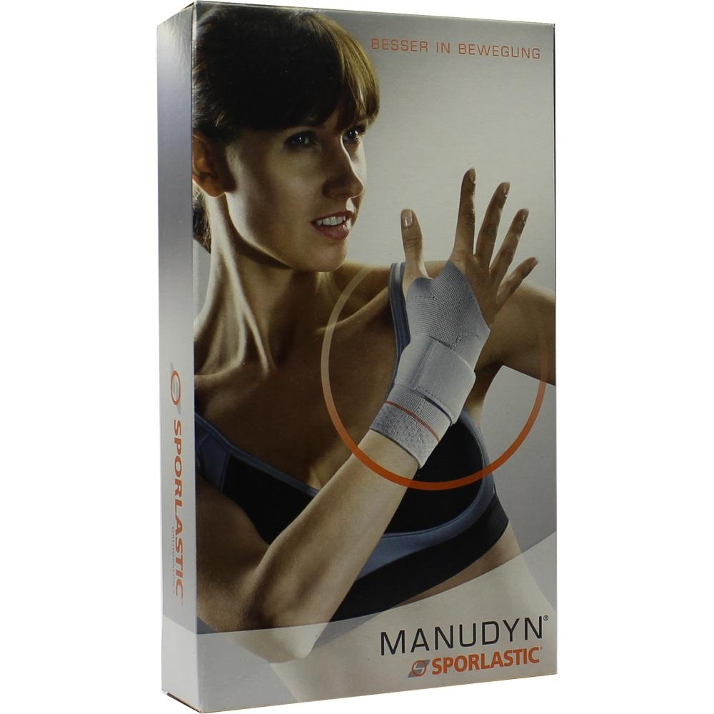 MANUDYN Handgelenkbandage links Gr.M schw.-col. 1 St Bandage