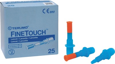 TERUMO FINETOUCH Einmallanzetten 25 St Lanzetten