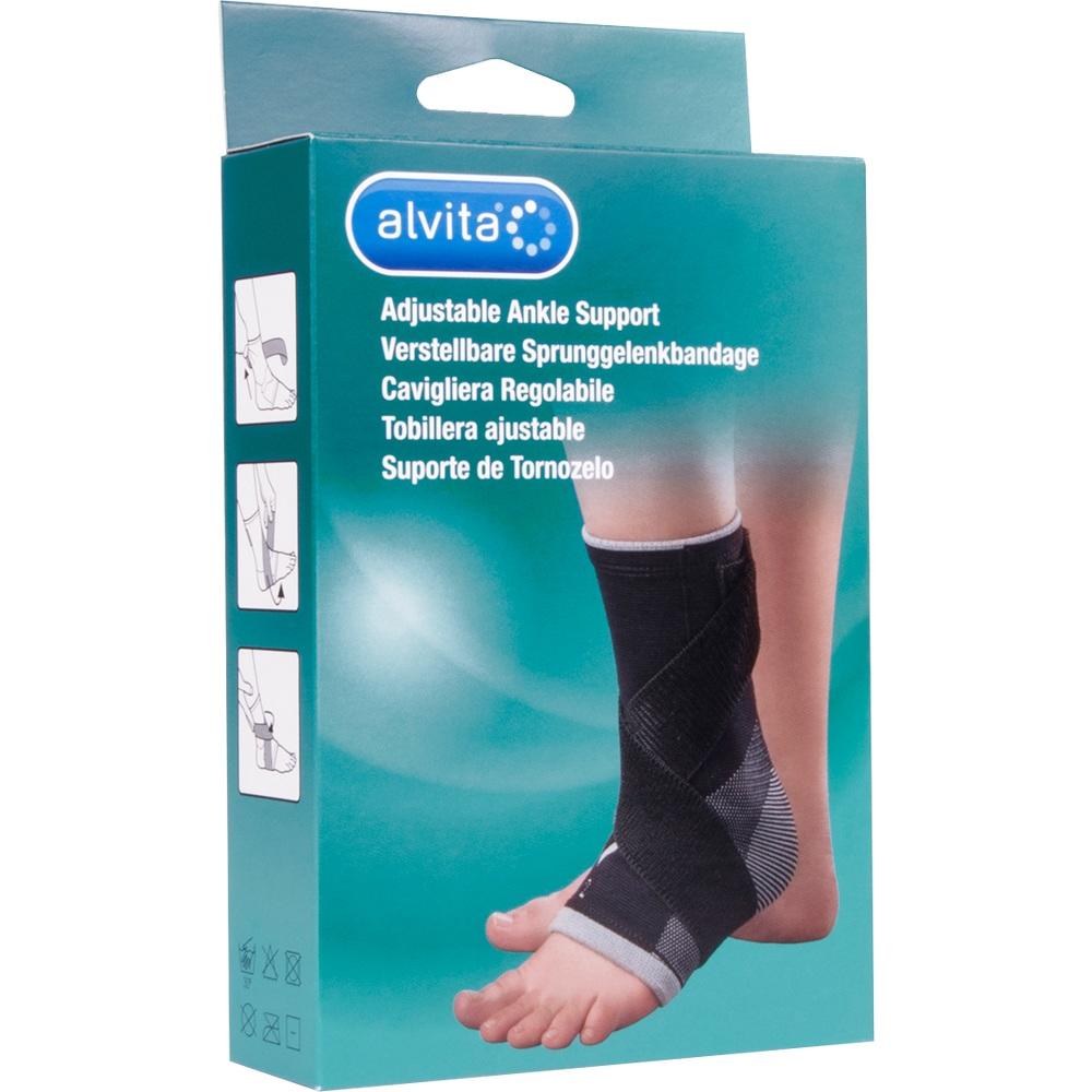 ALVITA Sprunggelenkbandage Gr.1 1 St Bandage