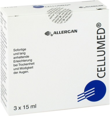 CELLUMED Augentropfen 3X15 ml Augentropfen