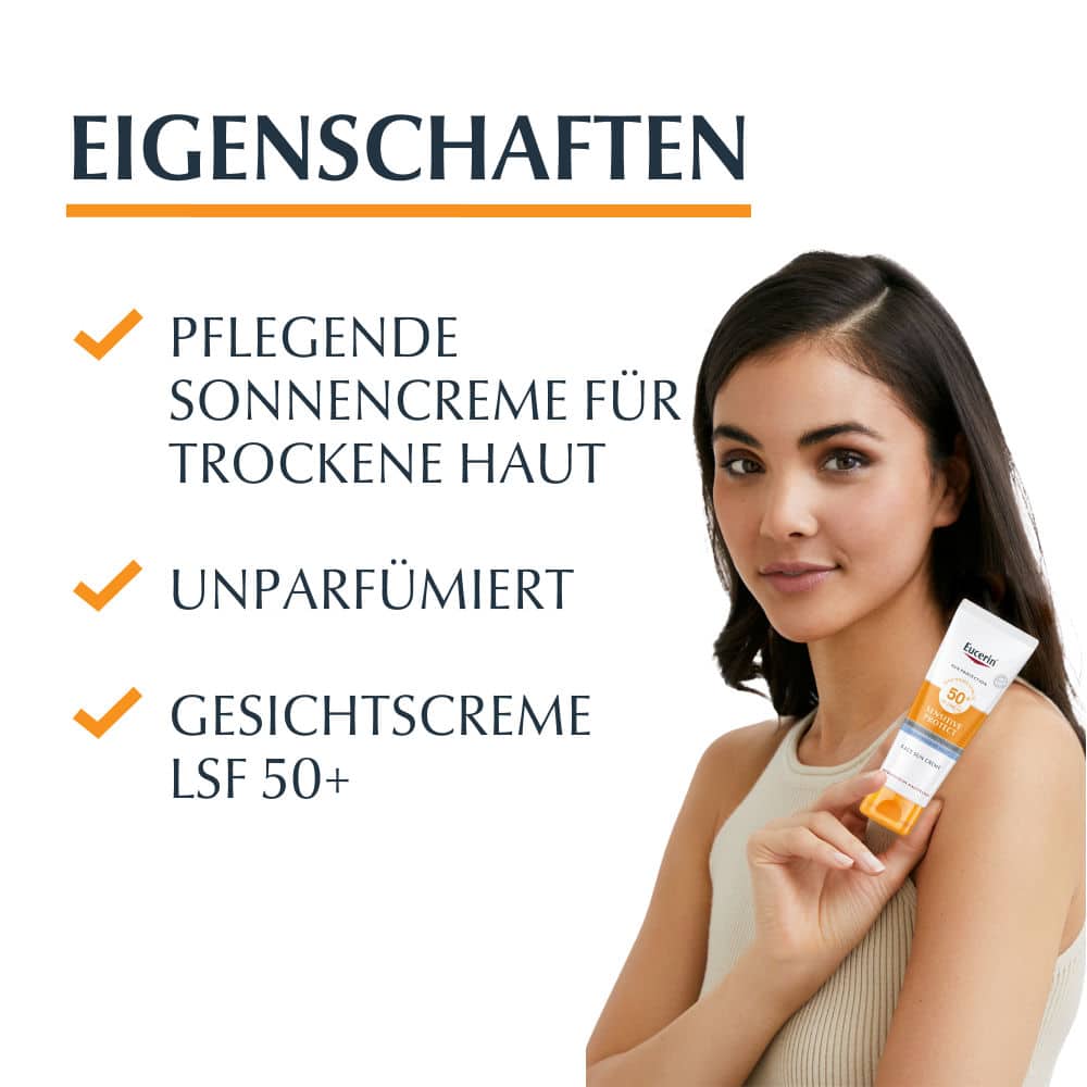 Eucerin SENSITIVE PROTECT FACE CREME LSF 50+ 50 ml Creme