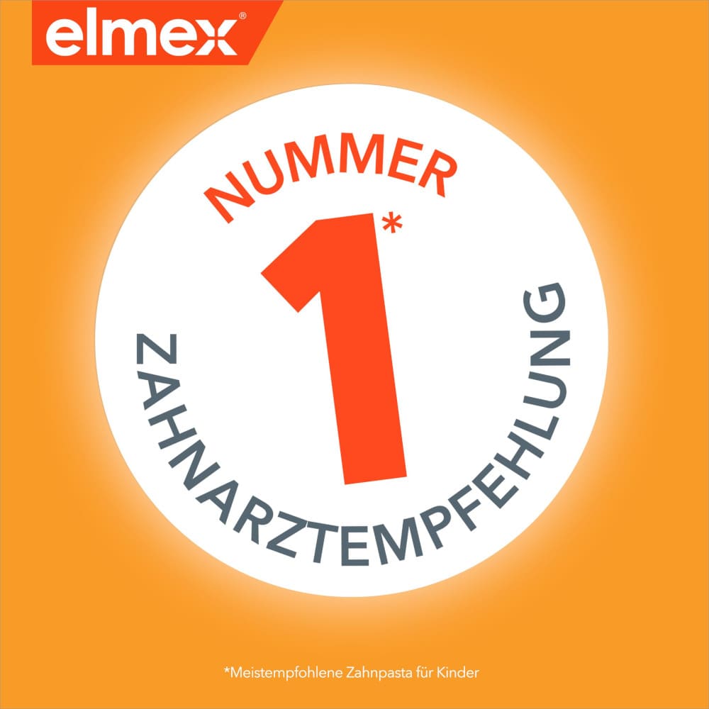 elmex KINDER-ZAHNPASTA 2-6 Jahre 2X50 ml Zahnpasta