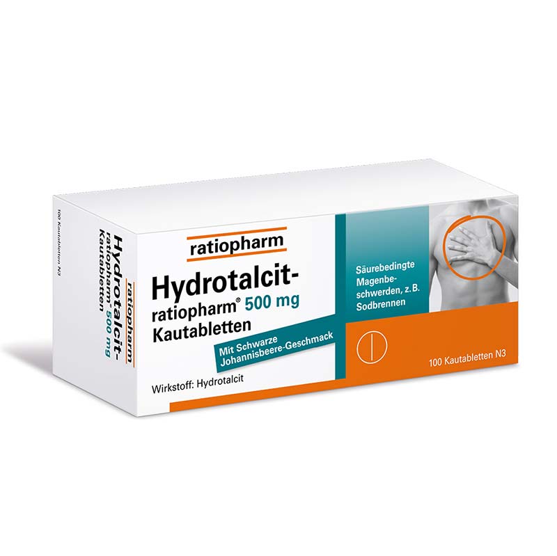 HYDROTALCIT-ratiopharm 500 mg