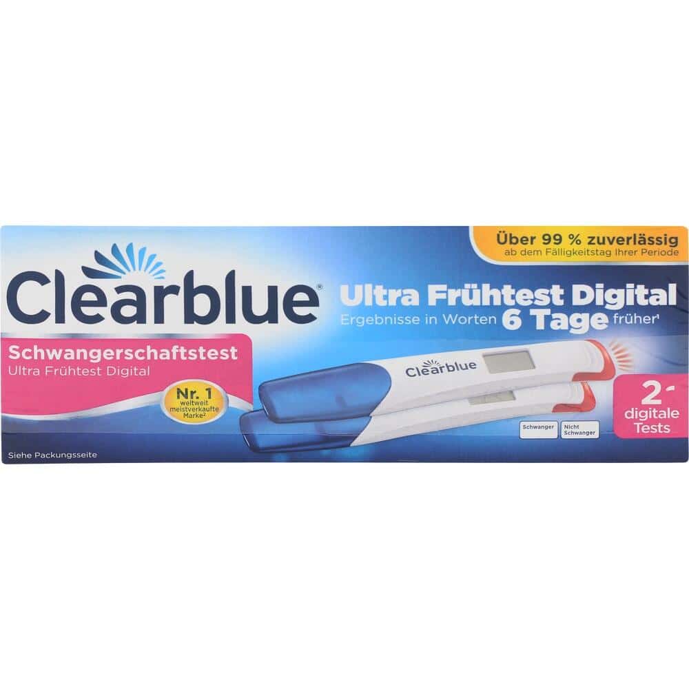 Clearblue Schwangerschaftstest Triple-Check Ultra Frühtest 3 St Test