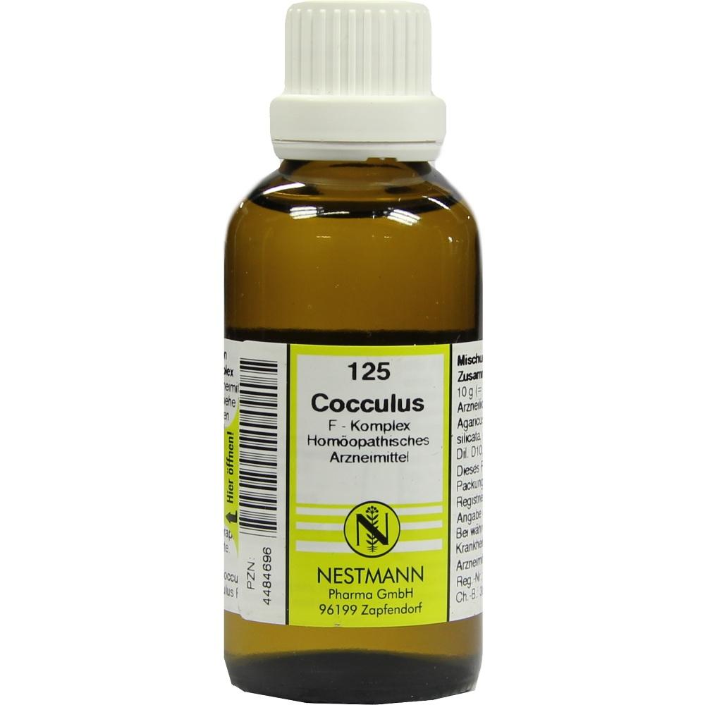 COCCULUS F Komplex Nr.125 Dilution 50 ml Dilution