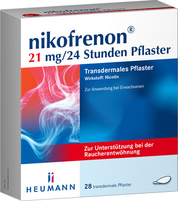 nikofrenon 21 mg/24 Stunden 28 St Pflaster transdermal