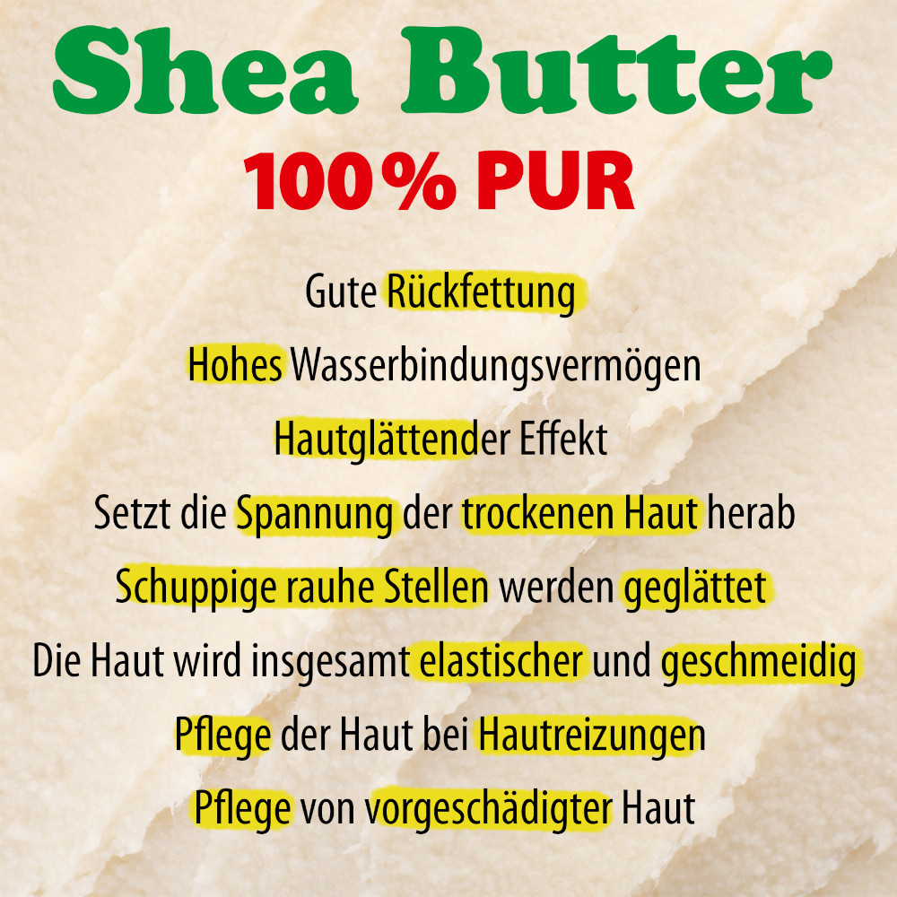 Sheabutter Unraffiniert 100% pur 250 g 250 g