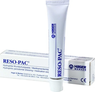 MIRADENT Zahnfleisch-Wundenschutz Reso-Pac 25 g Paste