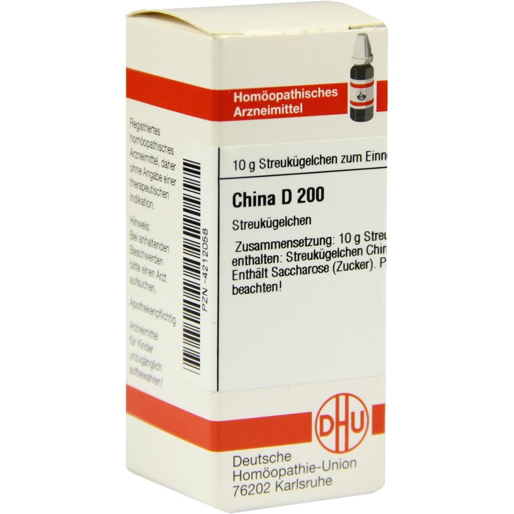 CHINA D 200 Globuli 10 g Globuli