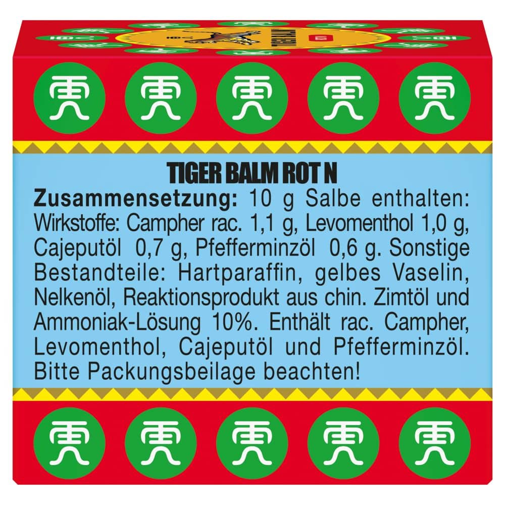 TIGER BALM ROT N 19.4 g Salbe