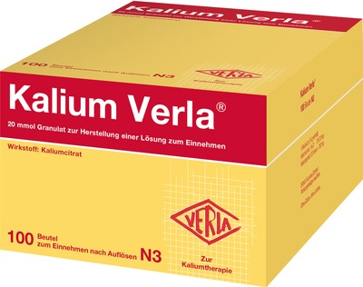 Kalium Verla Granulat 100 St Granulat