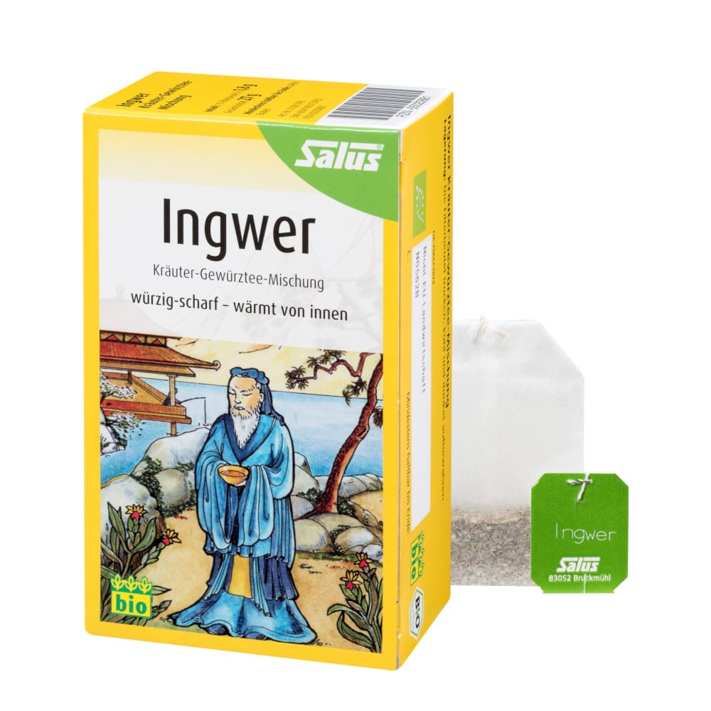 Salus Ingwer Kräuter-Gewürztee 15 St Filterbeutel