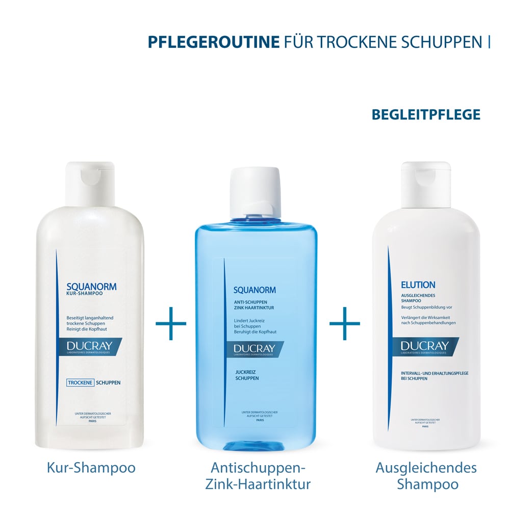 DUCRAY SQUANORM ANTI-SCHUPPEN ZINK HAARTINKTUR 200 ml Tinktur