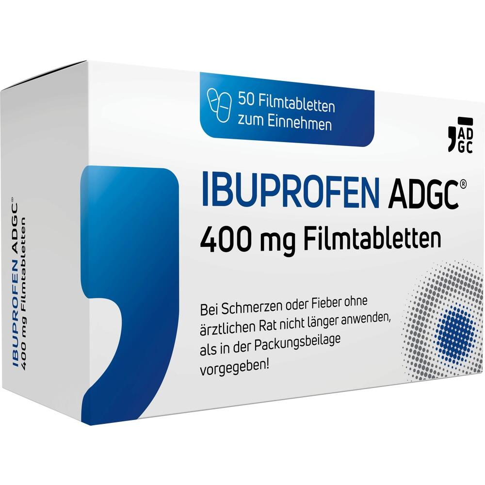IBUPROFEN ADGC 400 mg  50 St Filmtabletten