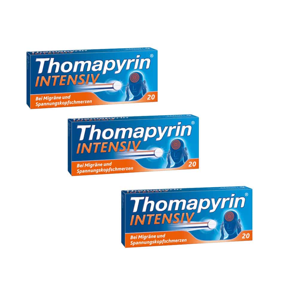 Thomapyrin INTENSIV 3er Set 3X20 St Tabletten