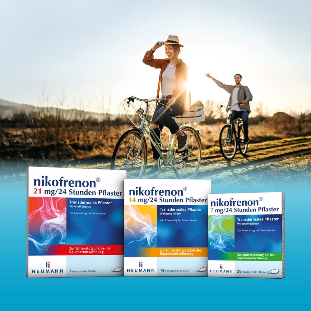nikofrenon 7 mg/24 Stunden Pflaster, 14 St 14 St Pflaster transdermal