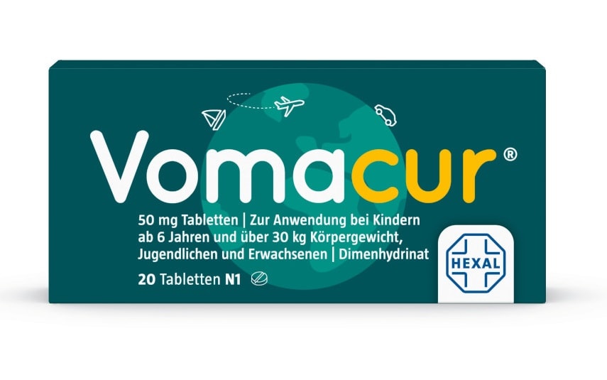 Vomacur 50 mg 20 St Tabletten