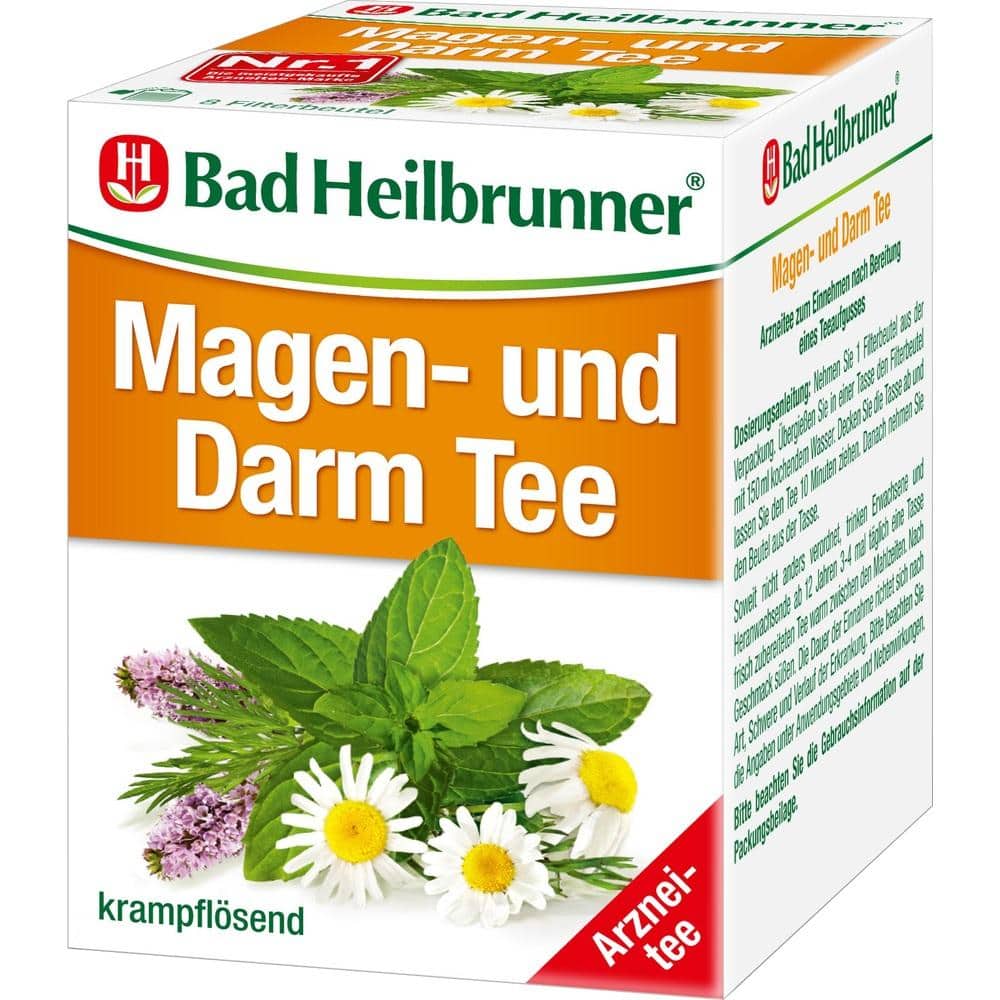 Bad Heilbrunner Magen- und Darmtee  8X1.75 g Filterbeutel