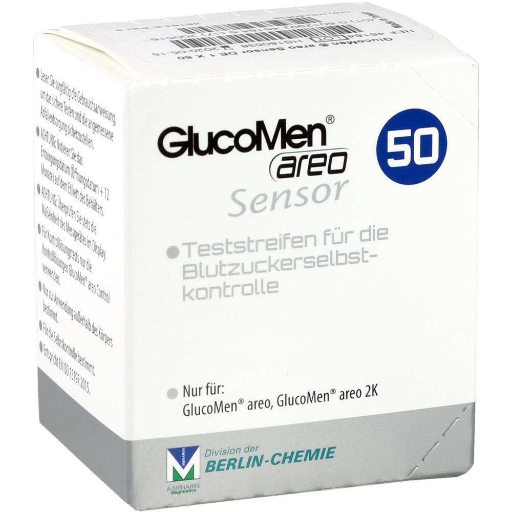 GlucoMen areo Sensor Teststreifen 50 St Teststreifen