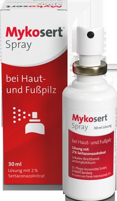 Mykosert Spray bei Haut- und Fußpilz 30 ml Lösung