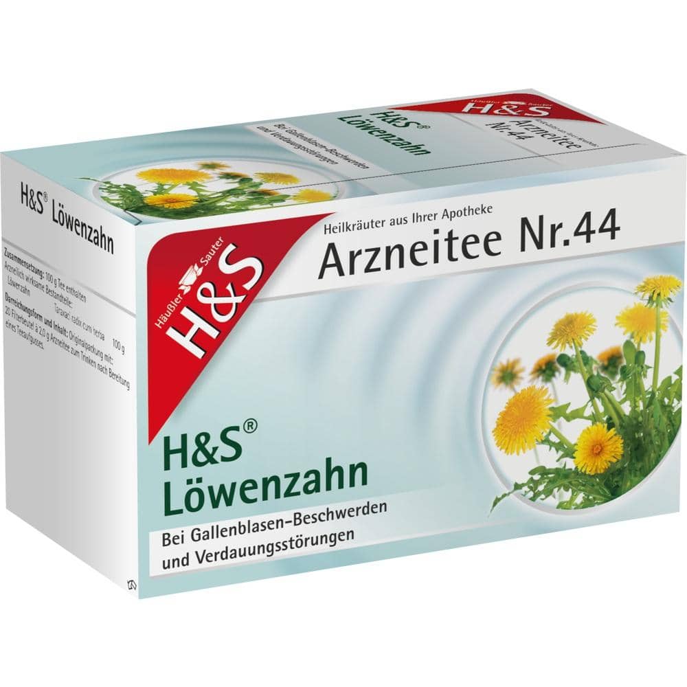 H&S Arzneitee Löwenzahn  20X2.0 g Filterbeutel