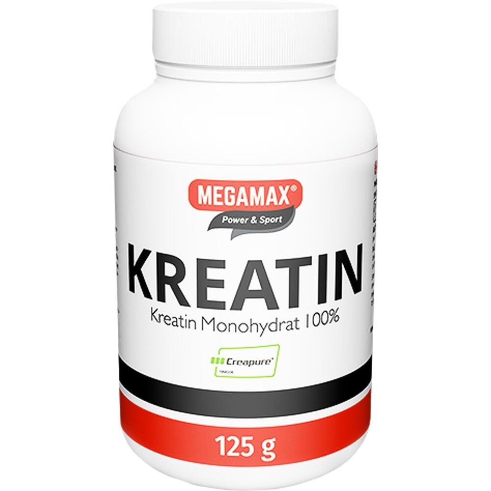 KREATIN MONOHYDRAT 100% Megamax Pulver 125 g Pulver