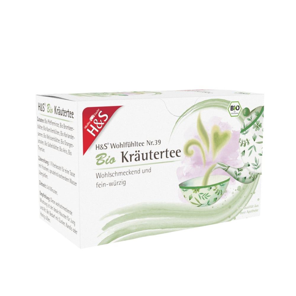 H&S Wohlfühltee Kräutertee 20X1.5 g Filterbeutel