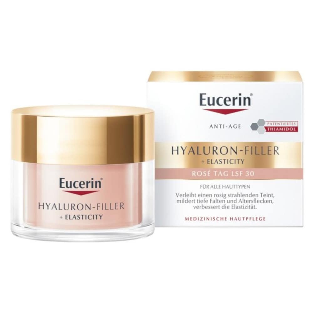 Eucerin HYALURON FILLER + ELASTICITY ROSÉ Tag LSF 30  50 ml Creme
