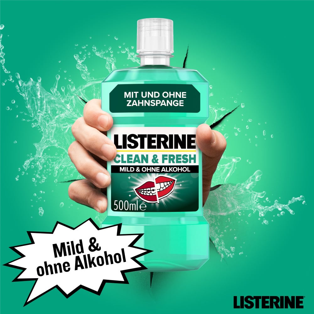 LISTERINE Clean & Fresh  500 ml Lösung
