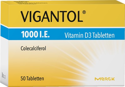 VIGANTOL 1.000 I.E. Vitamin D3  50 St Tabletten