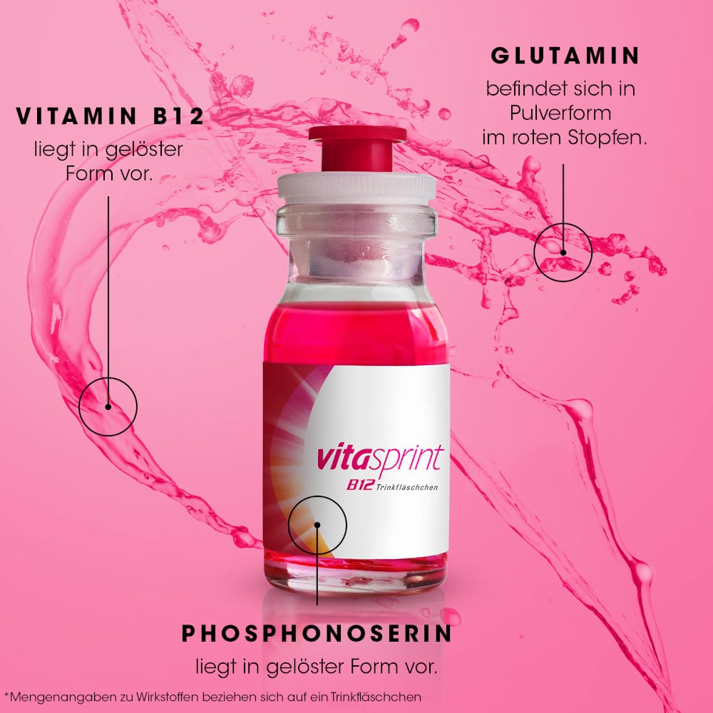 vitasprint B12 Trinkfläschchen 100 St Trinkampullen