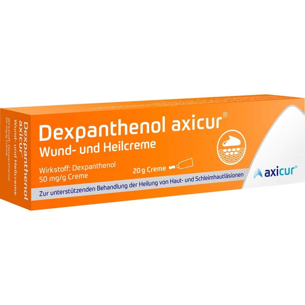 Dexpanthenol axicur Wund- und Heilcreme 50 mg/g  20 g Creme