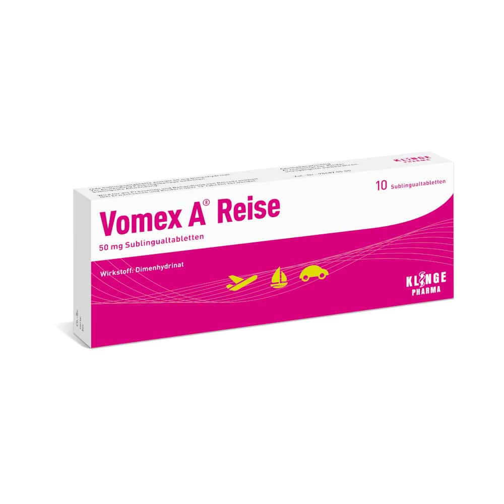 Vomex A Reise 10 St Sublingualtabletten