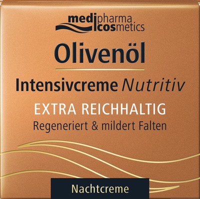 Olivenöl Intensivcreme Nutritiv Nachtcreme 50 ml Creme