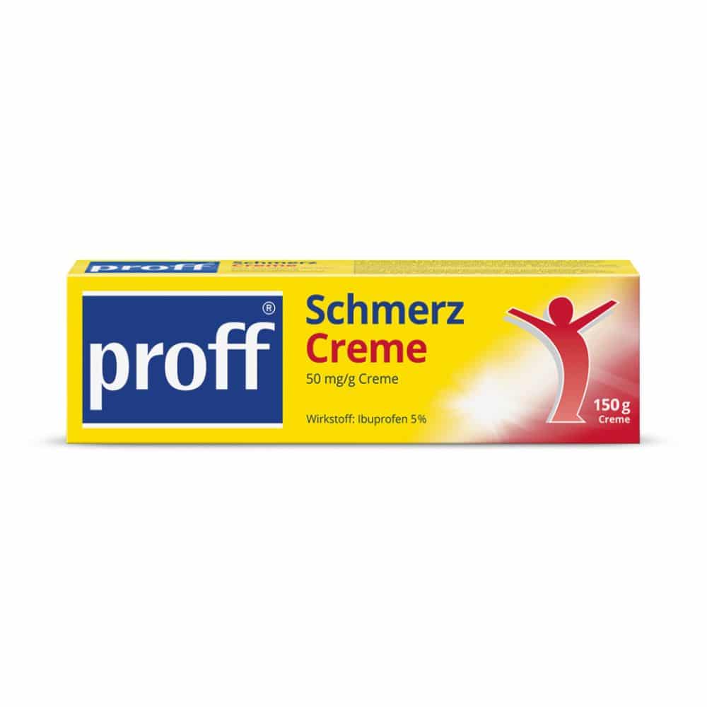 Proff Schmerzcreme 50mg/g 150 g Creme