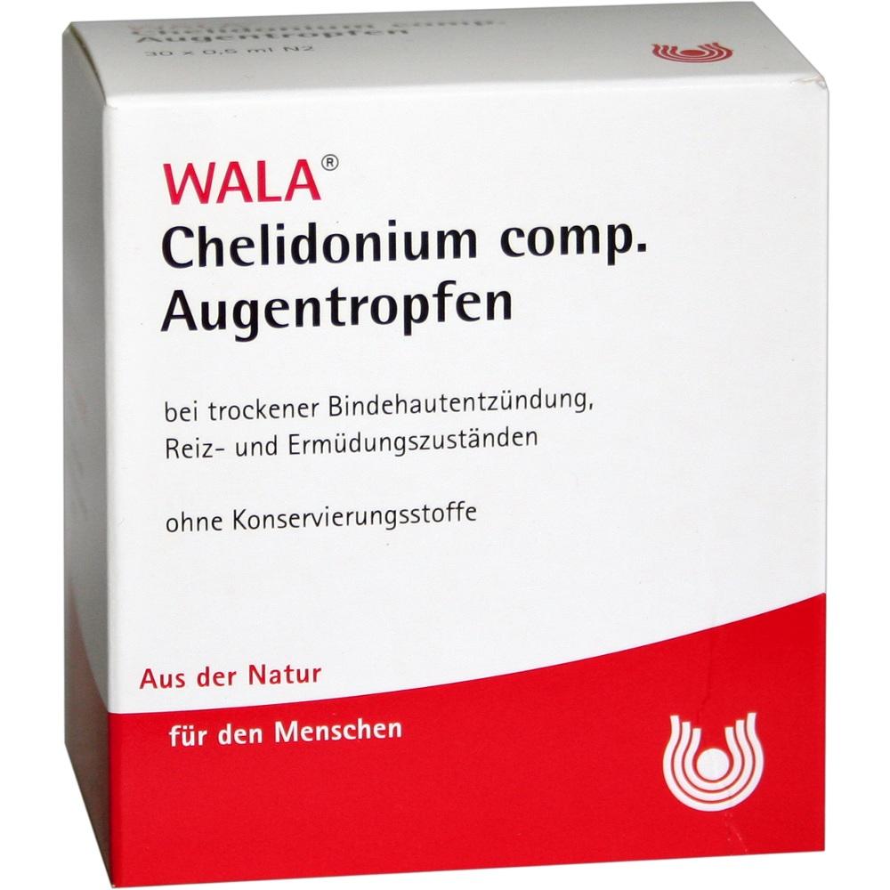 WALA Chelidonium comp. Augentropfen 30X0.5 ml Augentropfen