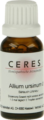 CERES Allium ursinum Urtinktur 20 ml Tropfen