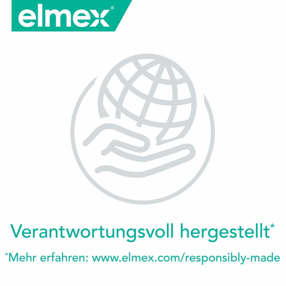 elmex SENSITIVE Zahnspülung, Schutz vor empfindlichen Zähnen 400 ml Lösung