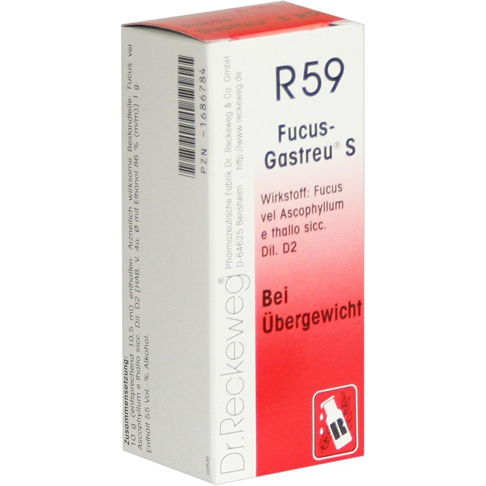 FUCUS GASTREU S R 59 Tropfen zum Einnehmen 50 ml Mischung