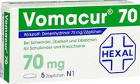 Vomacur 70mg 5 St Suppositorien