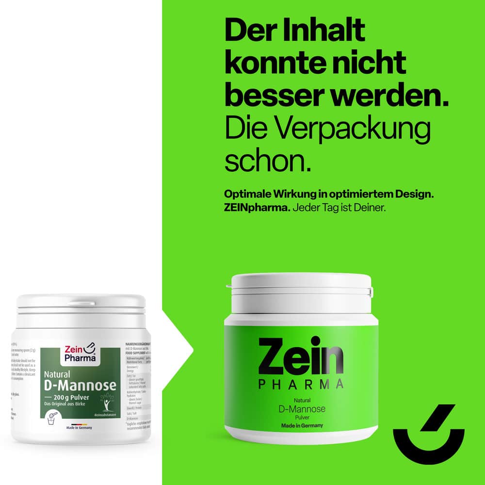 Zein Pharma Natural D-Mannose Pulver 200 g Pulver