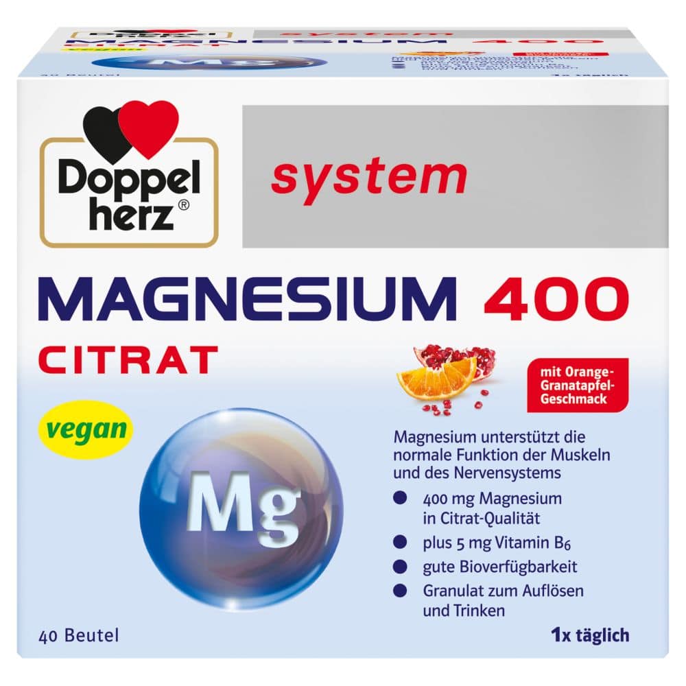 Doppelherz system MAGNESIUM 400  40 St Granulat