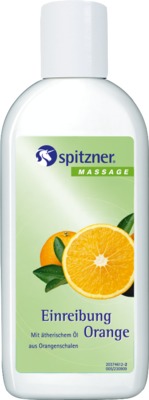 SPITZNER Massage Einreibung Orange 200 ml Einreibung