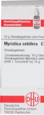 MYRISTICA SEBIFERA C 30 Globuli 10 g Globuli