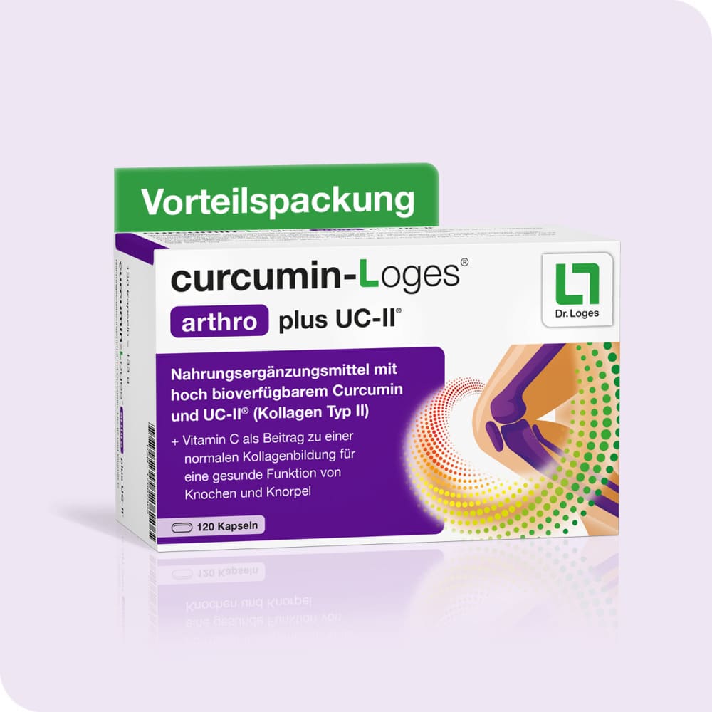 curcumin-Loges arthro plus UC-II 120 St Kapseln