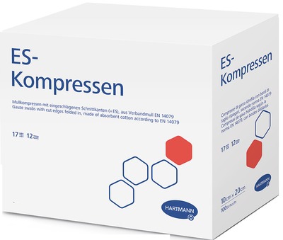 ES-KOMPRESSEN steril 5x5 cm Großpackung 5X20 St Kompressen 5X20 St