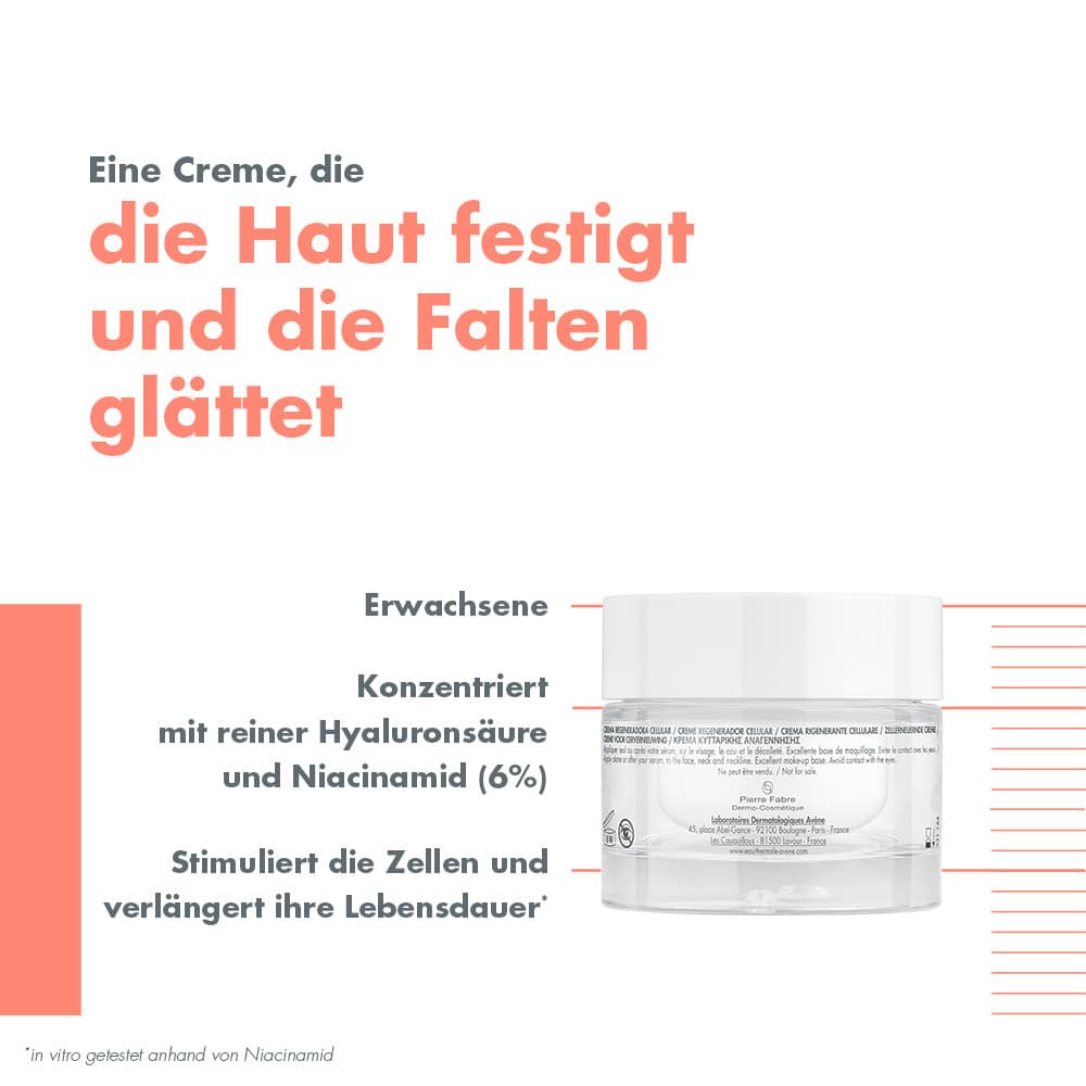 Avène HYALURON ACTIV B3 ZELLERNEUERNDE CREME 50 ml Creme